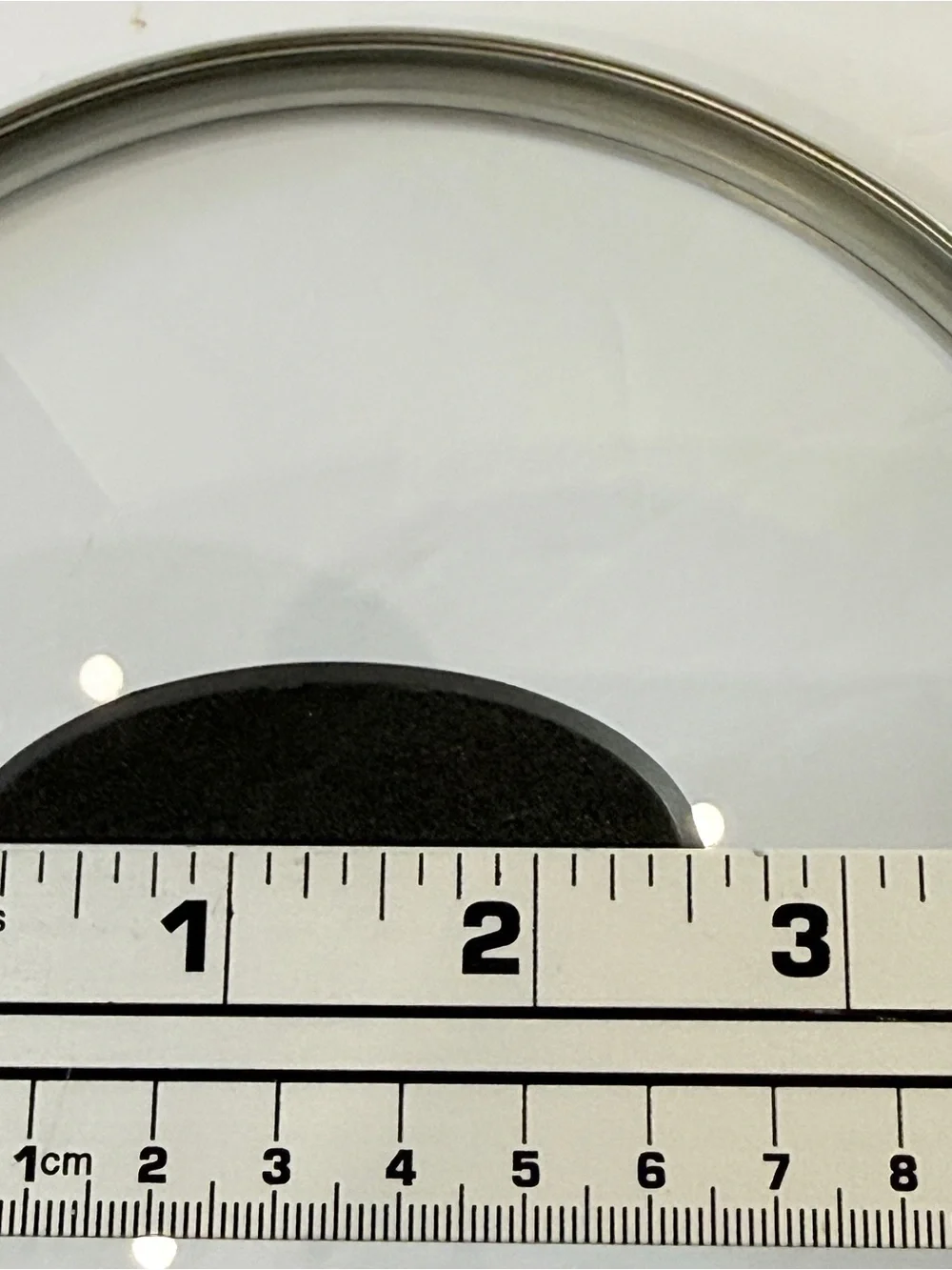 Crystal Clear 8” Tempered Glass Pot Lid – Universal Stainless Steel Replacement